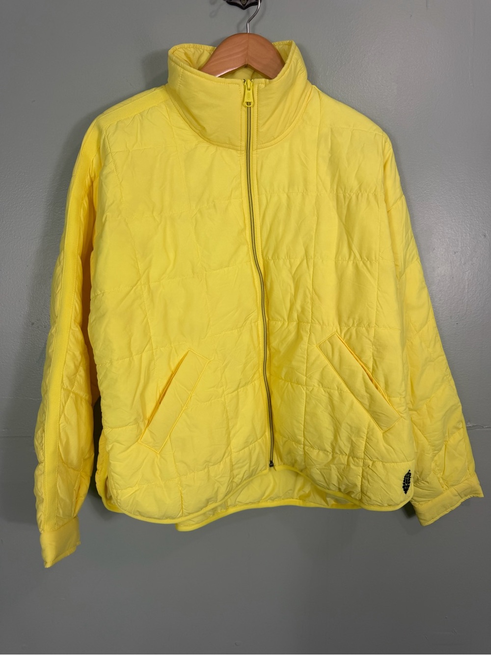 Free People Movement Pippa Packable Puffer Jacket Yellow